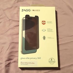 iPhone 14 Plus or iPhone 13 Pro Max Invisible Privacy Screen Protector 5G